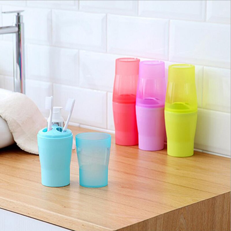 Toothbrush and Toothpaste Holder Cup