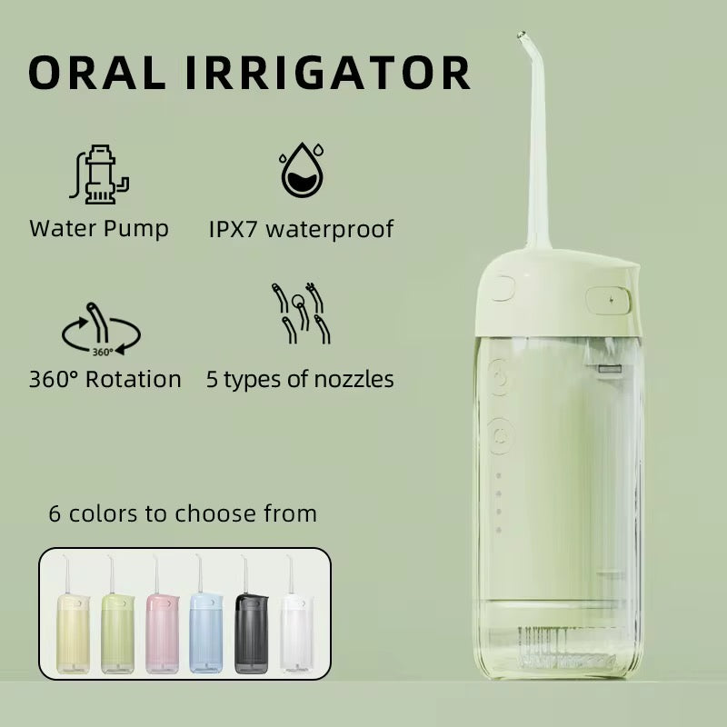 Portable Oral Irrigator – UV Sterilization Water Flosser