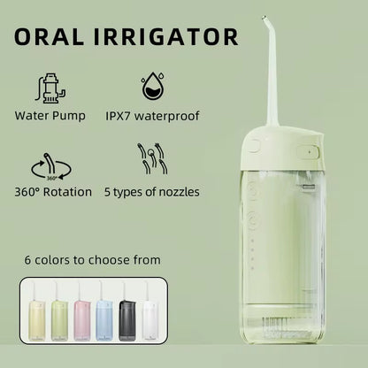 Portable Oral Irrigator – UV Sterilization Water Flosser