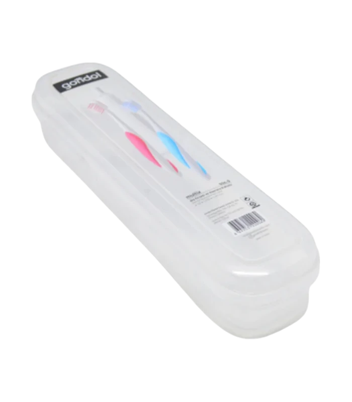 Dental Accessories Case – Portable Toothbrush &amp; Toothpaste Travel Holder 6x23.5x4.5