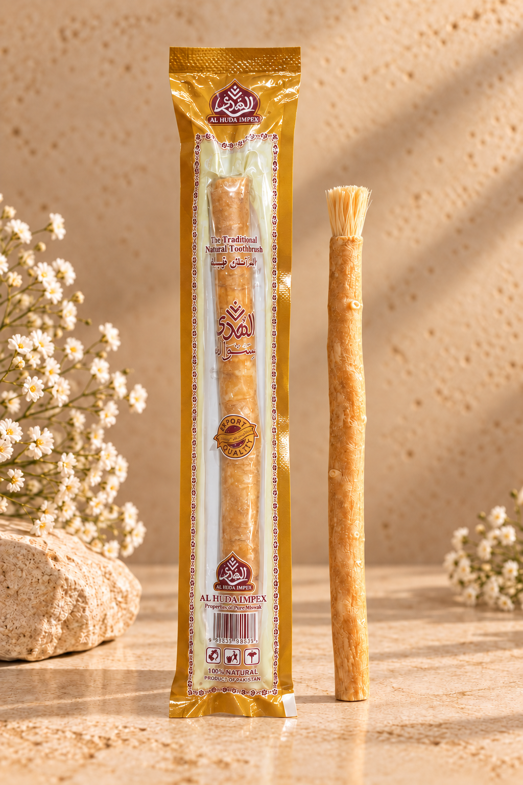 Al-Suna’s Natural Miswak Toothbrush