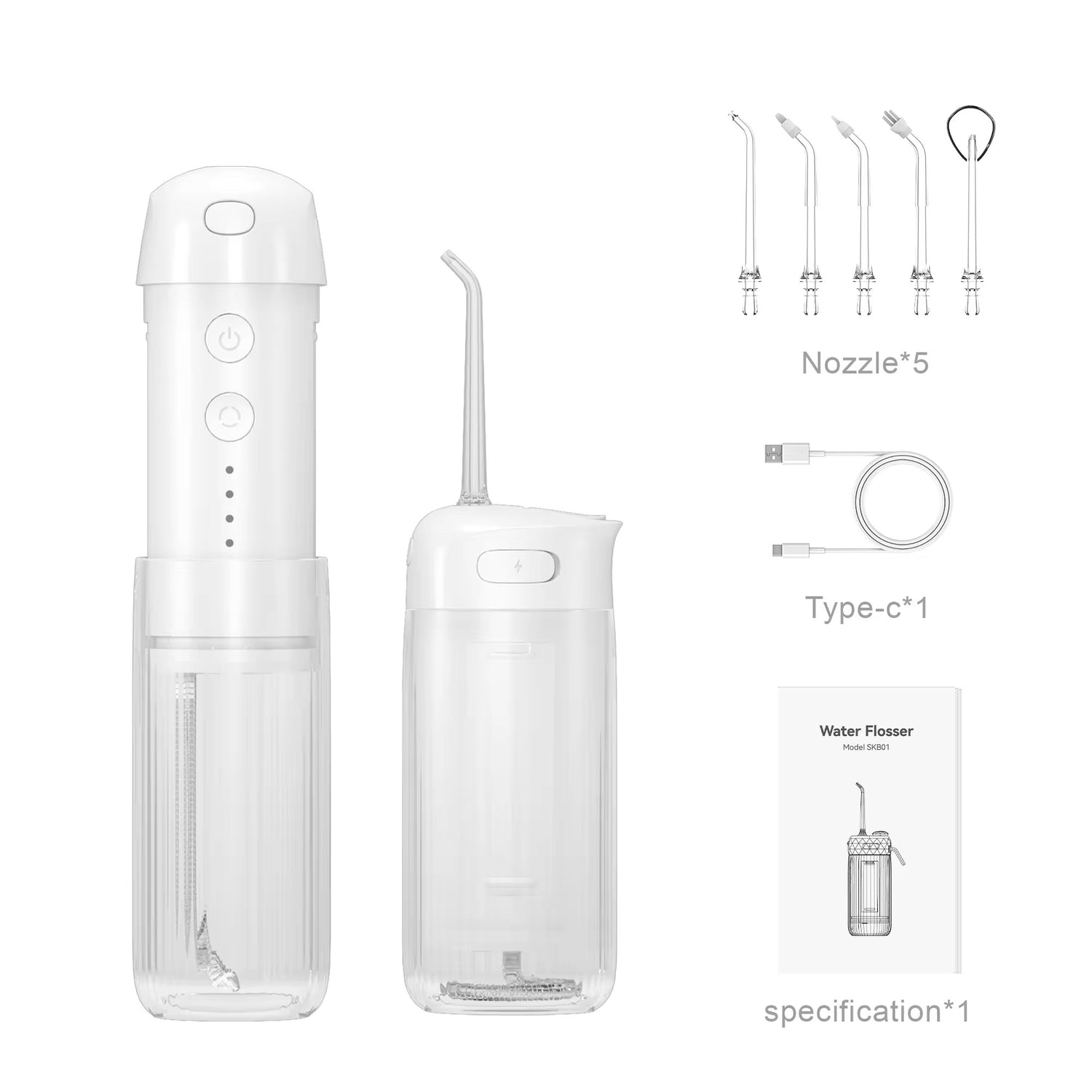 Portable Oral Irrigator – UV Sterilization Water Flosser