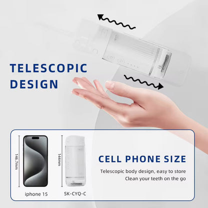 Portable Oral Irrigator – UV Sterilization Water Flosser