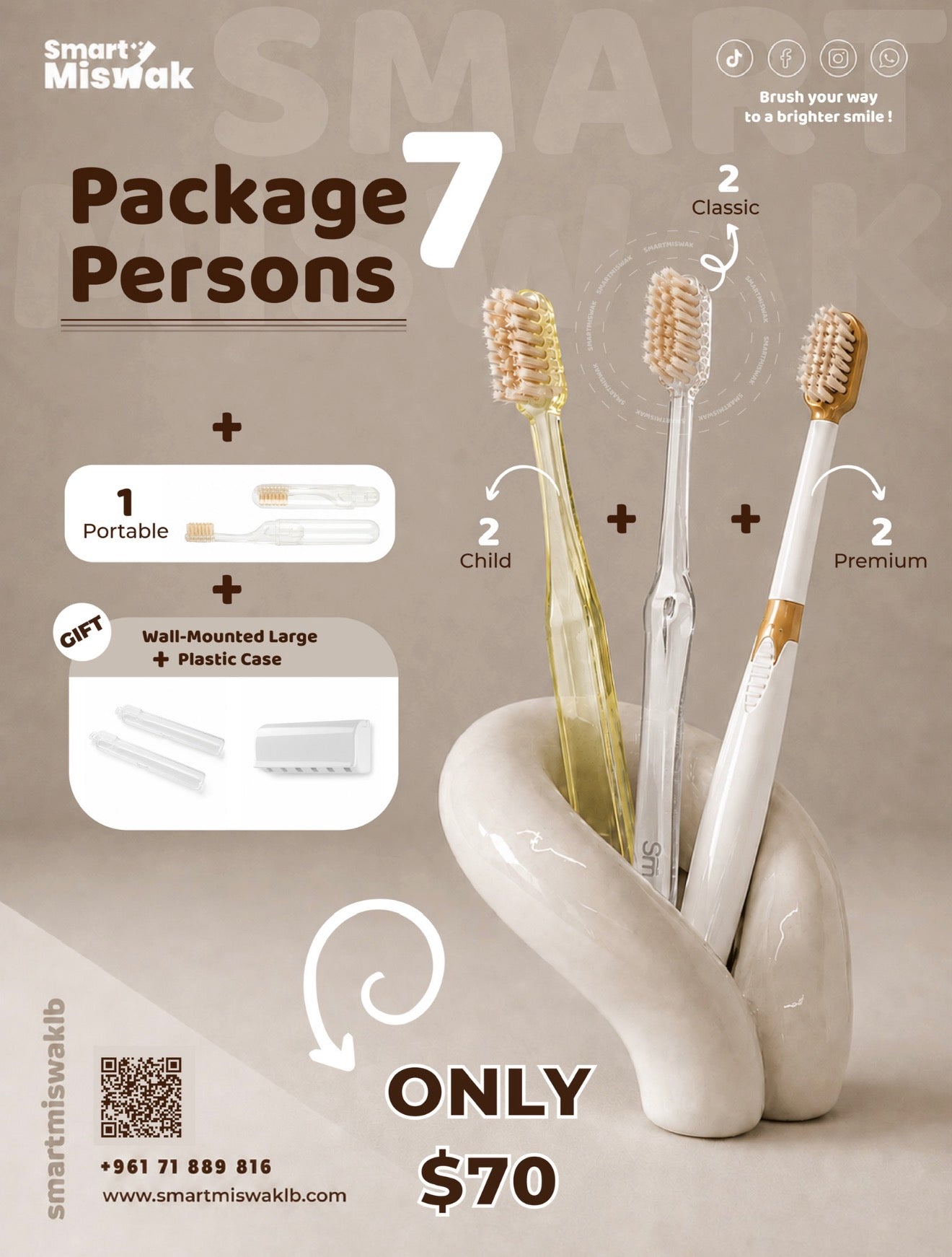7 persons package