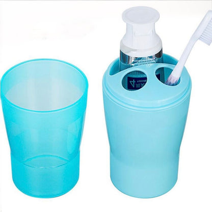 Toothbrush and Toothpaste Holder Cup